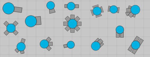A diep.io tank idea by me! 2 gunner turrets and 3 autos. : r/Diepio